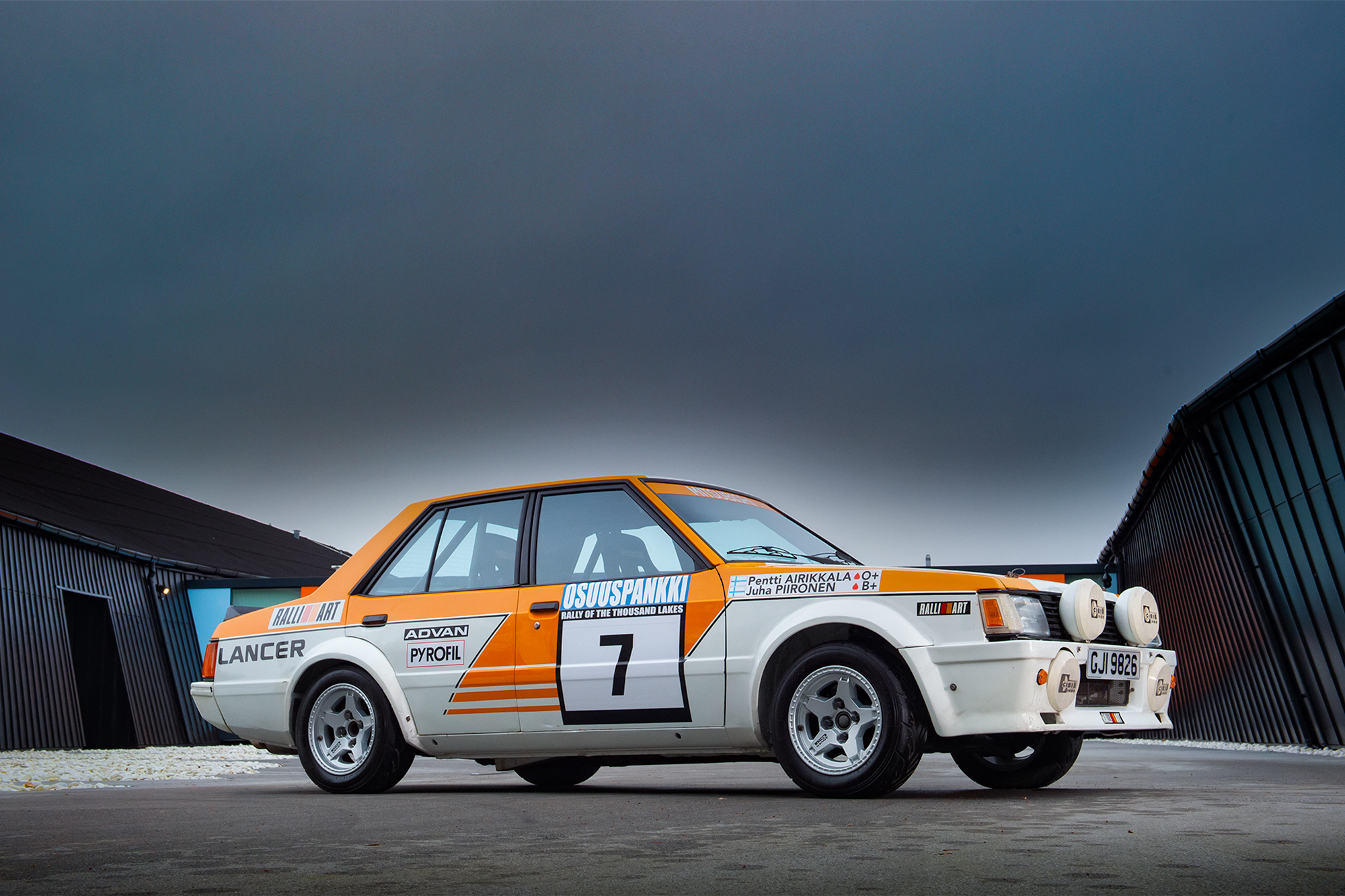 1981 Mitsubishi Lancer 2000 Turbo Group 4 - One Of Three Works Cars In ...